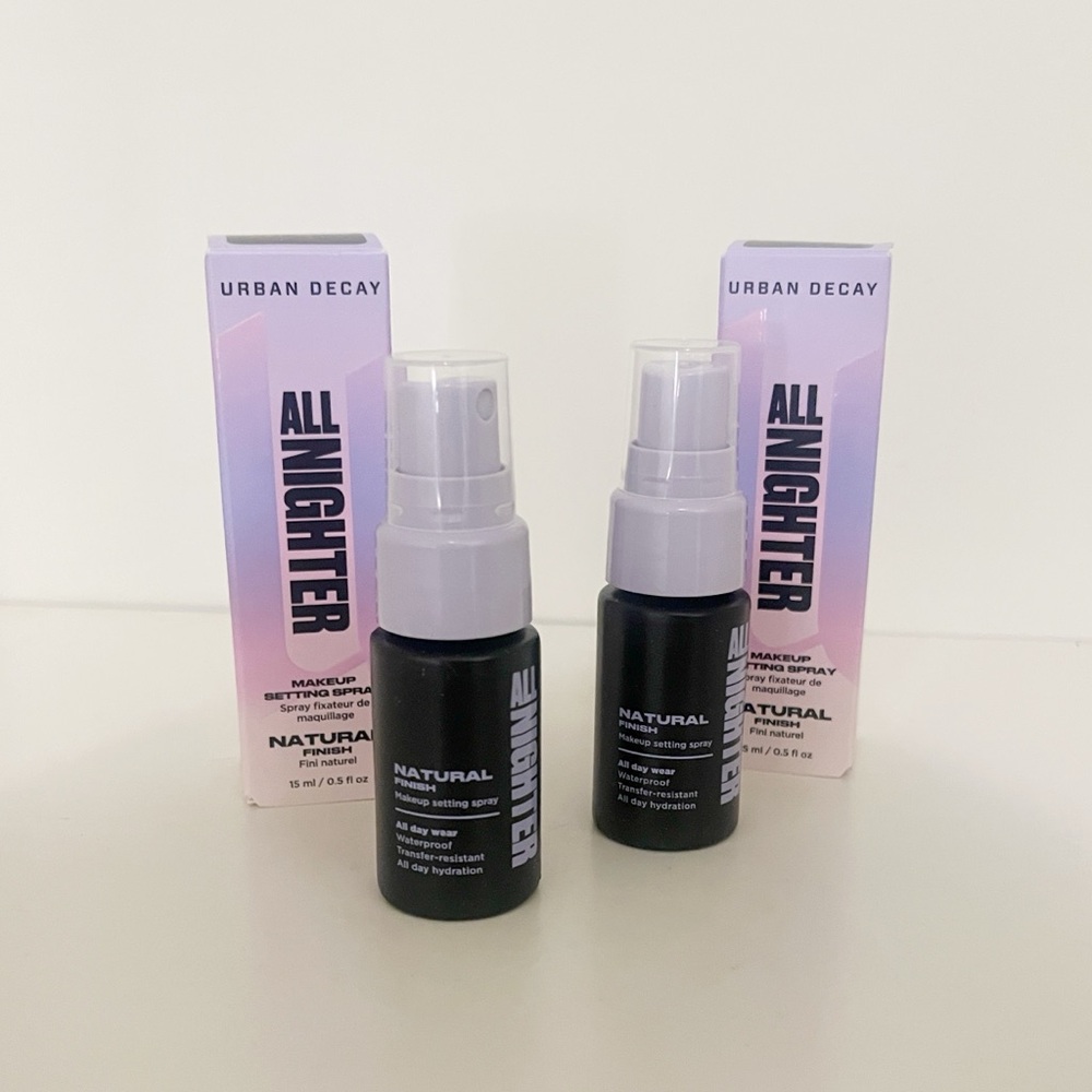 Urban Decay All Nighter setting spray duo
